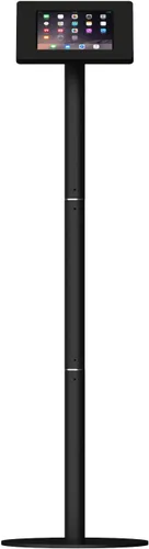 Miniatura 3 de VidaMount Caja y soporte de suelo con tapa de botón para el hogar, color negro, compatible con iPad mini 1/2/3