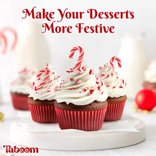 Miniatura 7 de Paquete de 220 mini bastones de caramelo a granel envueltos individualmente, pequeños bastones de caramelo de menta con sabor natural rojo y blanco
