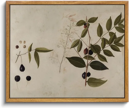 Miniatura 37 de VIYYIEA Arte de Pared en Lienzo Enmarcado Decoración del Hogar, Decoración de Granja Valles Ondulantes bajo Cielos Despejados Pintura de Pared