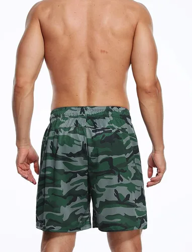 Miniatura 5 de NELEUS Pantalones cortos de correr para hombre de 7 pulgadas con bolsillos