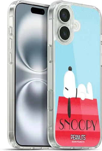 Miniatura 60 de Head Case Designs Snoopy Deco Dreams - Funda de gel suave con licencia oficial de Peanuts Blue Pattern compatible con Apple iPhone 7 Plus/iPhone 8