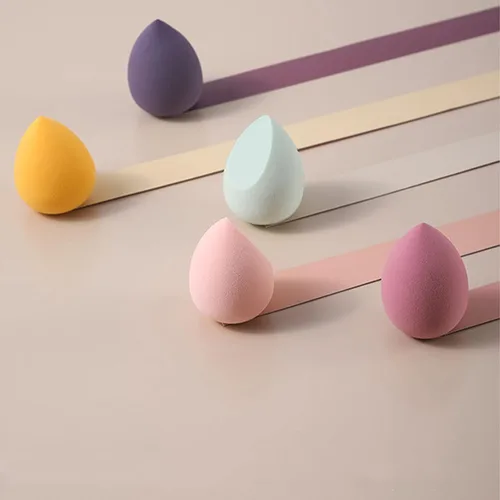Miniatura 6 de DUAIU - Juego de 4 esponjas de maquillaje para mezclar base de belleza, impecable para líquidos, crema y polvo, mezcla de aplicación profesional sin