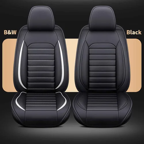Miniatura 5 de Car Seat Cover Waterproof Full Set Leather, for Opel Zafira Tourer Astra K Insignia 2014 Meriva B Vectra C Mokka, Leather 5-Seat Car Seat Covers All
