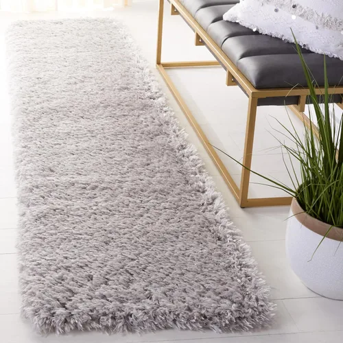 Miniatura 16 de SAFAVIEH Flokati Shag Collection - Alfombra decorativa, 2 pies 3 pulgadas x 4 pies, color marfil, diseño sólido, no desprende pelusa y de fácil