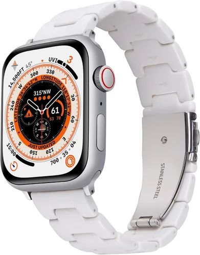 Miniatura 14 de BINLUN Compatible con las bandas de Apple Watch de 38 mm, 40 mm, 41 mm, 42 mm, 44 mm, 45 mm, 46 mm, 49 mm para mujeres y hombres, correas de reloj