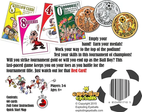 Miniatura 5 de Juego de cartas de fútbol Dream Team Juego familiar para niños y adultos