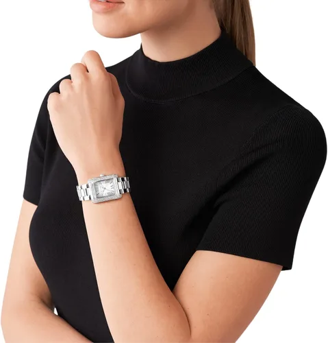Miniatura 4 de Michael Kors Emery Three-Hand Stainless Steel Watch