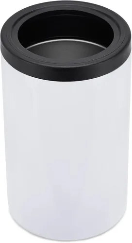 Miniatura 6 de makerflo Vaso Duozie de 12 onzas de grosor en blanco, paquete de 25 con tapa y pajilla, listo para manualidades para regalos y personalización