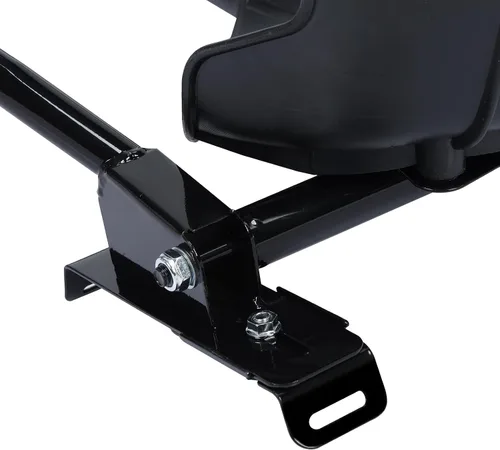 Miniatura 8 de Soporte de asiento de aleación para aeropatineta Go Kart, longitud ajustable, manubrio de fácil dirección y rueda de 360° para aeropatinetas de 6.5