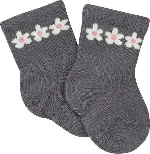 Miniatura 7 de Gerber Calcetines unisex para bebé, 6 pares a prueba de moños, rosa (Leopard PINK)
