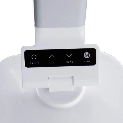 Miniatura 8 de Lámpara de escritorio con luz de acento RGB, cargador inalámbrico, puerto USB, controles de luz regulables (oro rosa)