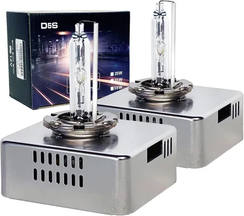 SOCAL-LED LIGHTING D5S 35W Bombillas HID de Xenón para Faros - 10000K Azul Profundo - 66540 12410 9285410171 Reemplazo Directo de Luz Alta y Baja