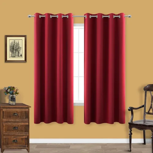 Miniatura 171 de Cortinas opacas de 72 pulgadas extra anchas para dormitorio, puerta corrediza de vidrio y patio, 2 paneles con ojales para oscurecer ventana grande