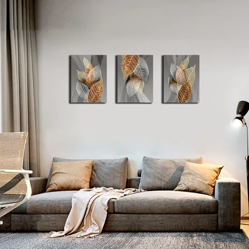 Miniatura 3 de Lienzo decorativo de pared para sala de estar, decoración de pared familiar, cocina, baño, dormitorio, decoración moderna de pared, pinturas negras