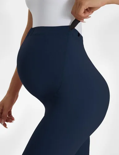 Miniatura 5 de Buttergene - Leggings de maternidad para mujer, sobre el vientre, pantalones ajustados de yoga y entrenamiento para el embarazo