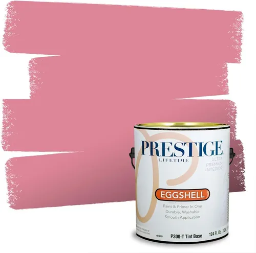 Miniatura 2 de Prestige Paints - Pintura exterior e imprimación en uno, 1 galón, plano, E500-P-A011GP