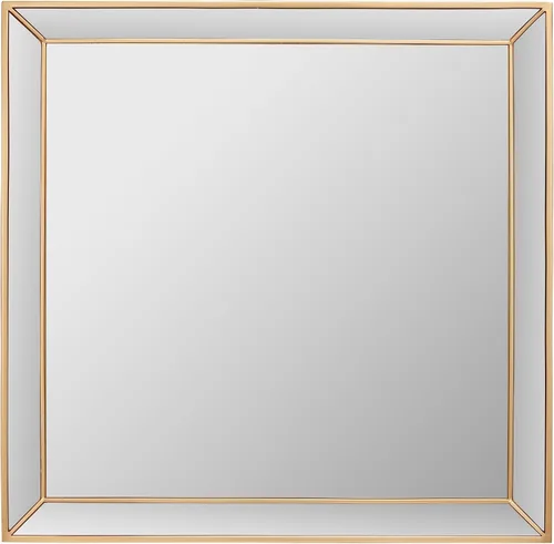 Miniatura 6 de SAFAVIEH Home Collection Presea - Espejo de pared cuadrado decorativo negro de 36 pulgadas para dormitorio, sala de estar, baño, entrada