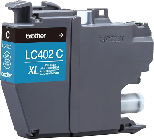 Miniatura 8 de Brother Cartucho de tinta genuino LC402XLC de alto rendimiento cian