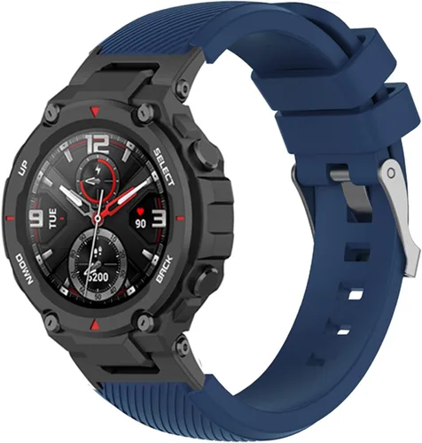 Miniatura 10 de Correas de repuesto para reloj Amazfit T-Rex para mujeres y hombres, correas de repuesto ajustables de silicona deportiva para Amazfit T-Rex A1918