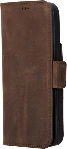 Miniatura 8 de Bayelon Cartera de cuero Cas para iPhone 15 Pro - Funda con tapa abatible, funda tipo cartera para iPhone 15 Pro, funda tipo cartera, función atril