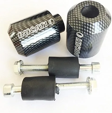 Miniatura 6 de Motocicleta fibra de carbono mano barra extremo para Ducati Supersport 916 996 998 999 1098S 1098R 1198