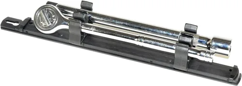 Miniatura 2 de Ernst Manufacturing 8354-Black-1/4 agarradera de extensión y soporte frontal dentado de 1/4 pulgada