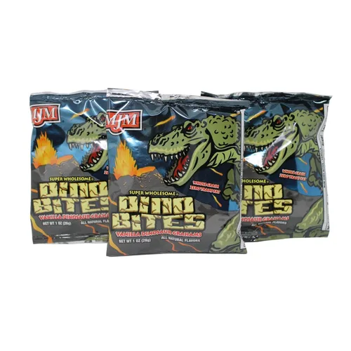 Miniatura 9 de MJM All-Sports Bites Vanillas Grahams - Caja de 150 paquetes Snack para estilos de vida activos Sabor a vainilla saludable Conveniente y sobre