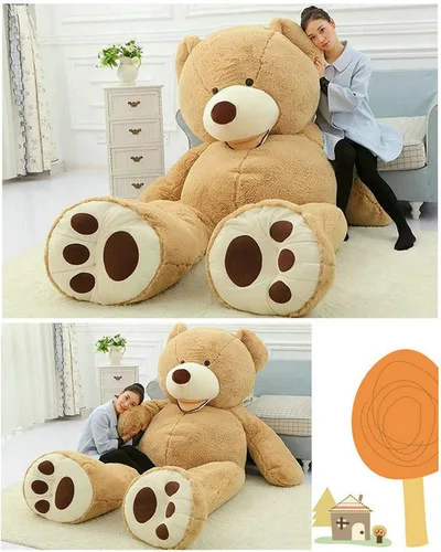 Miniatura 3 de Funda oso de peluche gigante (exterior con cierre), 78 pulgadas