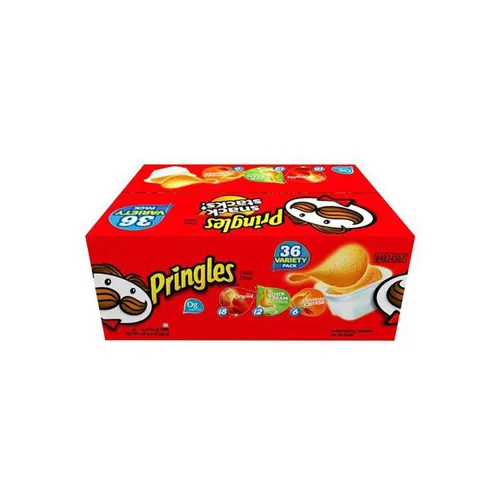 Pringles Papas fritas - Paquete de 36 / Tubos de 0.74 oz