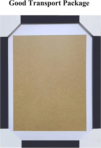 Miniatura 5 de Portarretratos de 10 x 14 pulgadas hechos de madera maciza de 8.5 x 11 pulgadas con paspartú o de 9.5 x 13.5 pulgadas sin paspartú, marco de pintura
