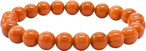 Miniatura 572 de Amazing Gemstone Pulsera de cristal para mujeres y hombres, pulsera de cristal curativo de protección, pulsera elástica con cuentas de piedras