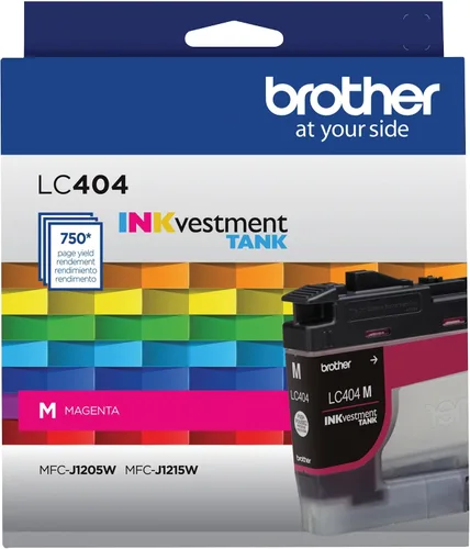 Miniatura 2 de Brother Cartucho de tinta original LC404M Magenta INKvestment Tank