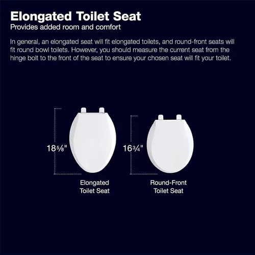 Miniatura 3 de KOHLER 4636-RL-0 Cachet ReadyLatch - Asiento de inodoro alargado y cierre silencioso, accesorio para asiento de inodoro Purewash para funcionalidad