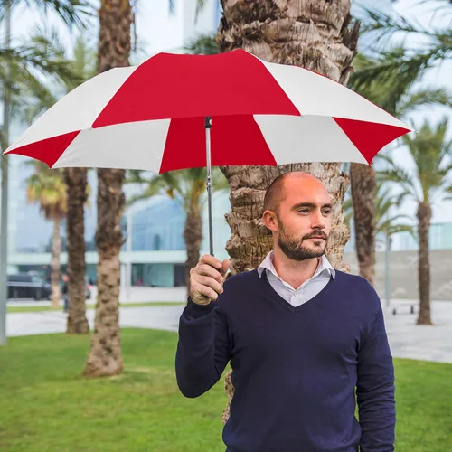 Miniatura 34 de STROMBERGBRAND UMBRELLAS The Spectrum Popular Style - Paraguas de viaje compacto de 42 pulgadas para lluvia, viento y sol, resistente y ligero