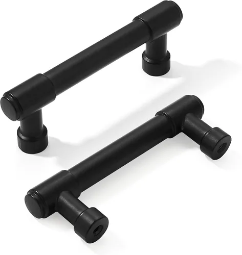 Miniatura 41 de khtumeware - Juego de 2 tiradores grandes para gabinete, diámetro 1-3/4 pulgadas, zinc resistente, para cajones, puertas y tocadores, color latón