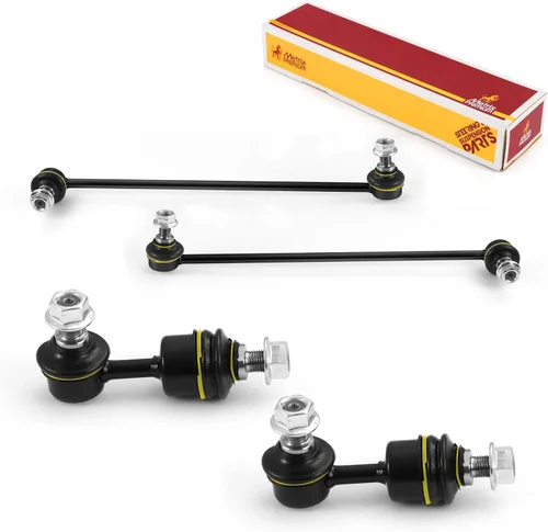 Miniatura 50 de Metrix Premium Piezas de Chasis - Kit de 4 Piezas de Enlace de Barra Estabilizadora Delantera y Trasera Compatible con Mercury Mariner 2009-2011