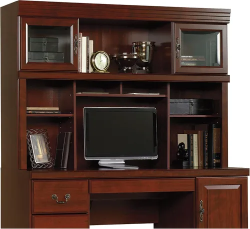 Miniatura 4 de Sauder Heritage Hill Hutch para 404944, acabado clásico cereza