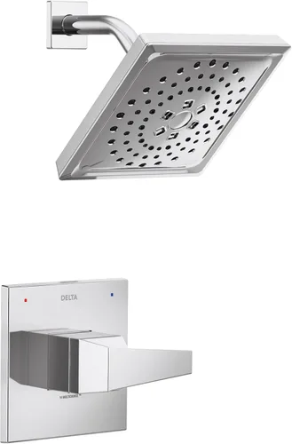 Miniatura 7 de Delta Faucet T14243-KS-PR Trillian - Bañera o ducha, mango único, acero inoxidable negro