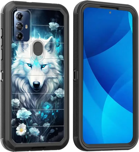 Miniatura 48 de Funda para Moto G Play 4G 2024, cuerpo completo, protección contra caídas, resistente, 3 capas, militar, resistente, duradera, para Motorola Moto G