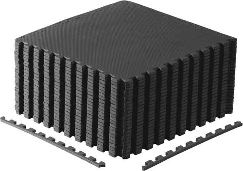 Miniatura 28 de CAP Puzzle Exercise Mats 1/2” Thick EVA Interlocking Foam Tiles for Home Gym Flooring Multiple Options