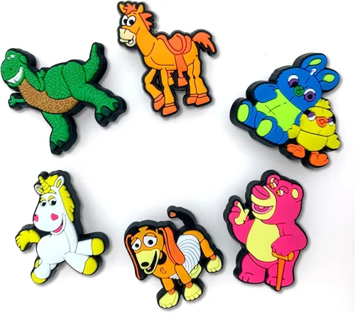 Miniatura 3 de Yagchou 20 35 dijes para decoración de sandalias de zueco, accesorios de decoración de zapatos de dibujos animados para niños y niñas, regalos