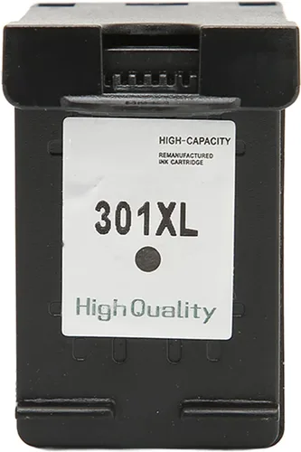 Cartuchos de tinta de repuesto para HP 301XL, cartuchos de impresión en color negro para Envy para OfficeJet para DeskJet, fácil de instalar,