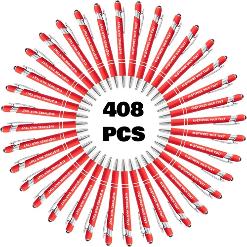 Miniatura 43 de AIFLM Bolígrafos personalizados con nombre a granel hasta 500 unidades de bolígrafos grabados gratis con tu nombre y texto para negocios