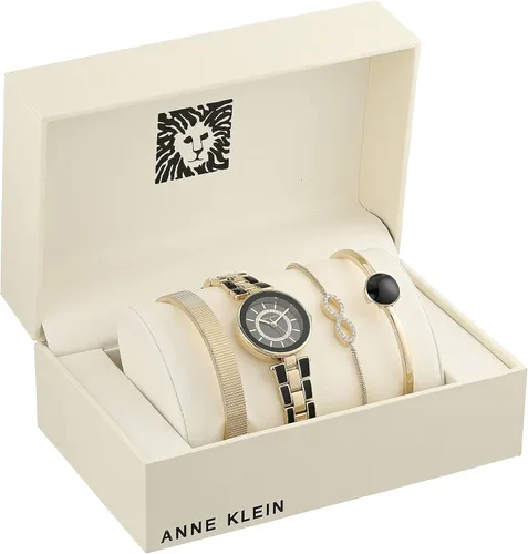 Miniatura 2 de Anne Klein - Reloj de brazalete para mujer con cristales de Swarovski y malla acentuada