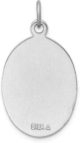Miniatura 4 de Colgante de plata de ley 925 maciza, patrón católico de San Florian, 1.378 in x 0.787 in