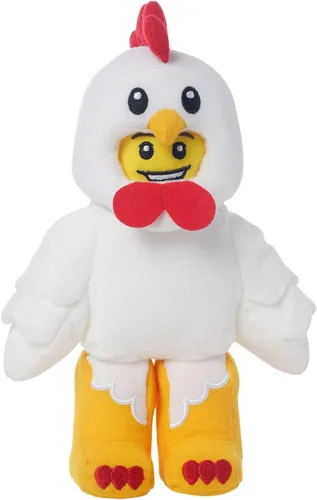 LEGO Minifigure Chicken Suit Guy - Personaje de felpa de 9 pulgadas