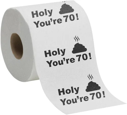 Miniatura 19 de Papel higiénico para decoración de cumpleaños número 15 para niños y niñas, diseño divertido, gran regalo divertido de broma, ecológico, ultra suave