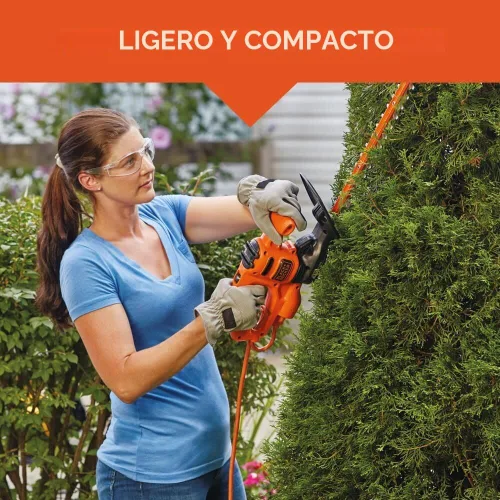 Miniatura 7 de BLACK+DECKER Cortasetos eléctrico, 17 pulgadas (BEHT150)