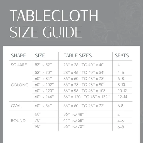 Miniatura 6 de Elrene Home Fashions - Mantel de textura sólida de laurel, resistente al agua y a las manchas, 52 x 70 pulgadas, rectangular, color gris 2-Gris