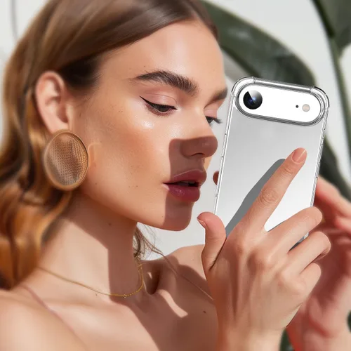 Miniatura 56 de AICase Funda protectora para iPhone 16 compatible con iPhone 16, delgada, ligera, transparente [no amarillenta] Diseño vibrante